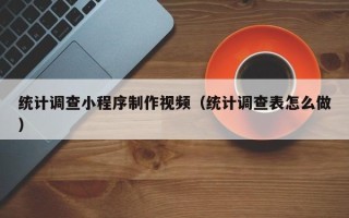 西安统计调查小程序制作视频（统计调查表怎么做）