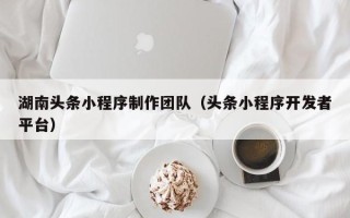 西安湖南头条小程序制作团队（头条小程序开发者平台）